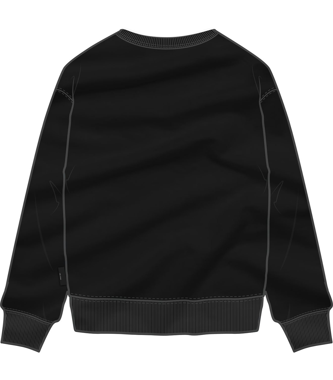 ボーイズ スウェットシャツ 詳細画像 ブラック 2